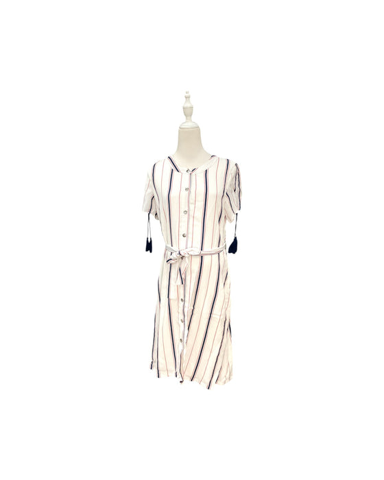 A White Short Sleeve Dresses from Jump Eat Cry in size Maternity-S for maternity. (Front View)