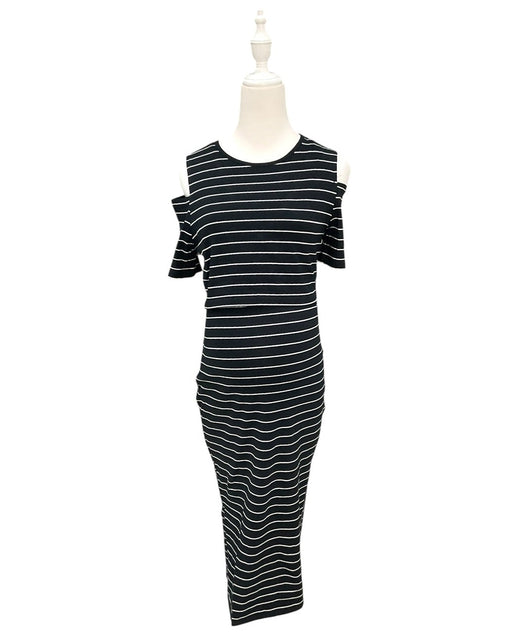 A Black Short Sleeve Dresses from Jump Eat Cry in size Maternity-S for maternity. (Front View)