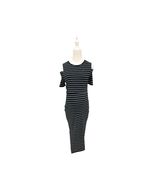 A Black Short Sleeve Dresses from Jump Eat Cry in size Maternity-S for maternity. (Front View)