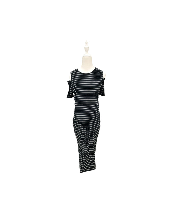 A Black Short Sleeve Dresses from Jump Eat Cry in size Maternity-S for maternity. (Front View)