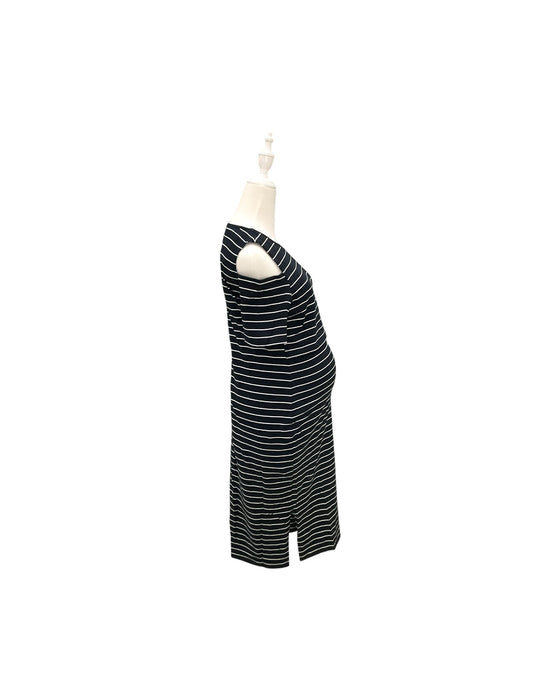 A Black Short Sleeve Dresses from Jump Eat Cry in size Maternity-S for maternity. (Back View)