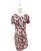 A Multicolour Short Sleeve Dresses from Mothercot in size Maternity-S for maternity. (Front View)
