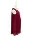A Burgundy Sleeveless Dresses from Dear in size Maternity-S for maternity. (Back View)