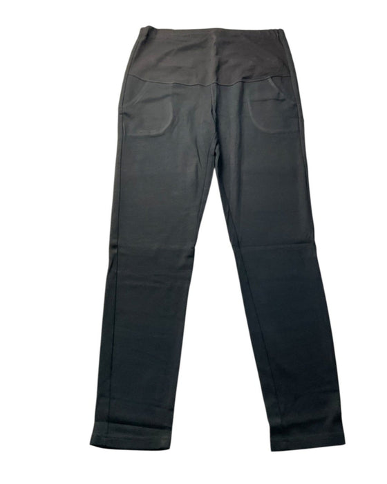 A Black Casual Pants from Dear in size Maternity-S for maternity. (Front View)