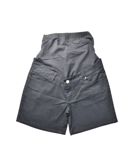 A Grey Shorts from Mothercot in size Maternity-S for maternity. (Front View)
