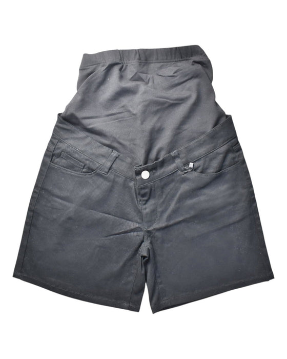 A Grey Shorts from Mothercot in size Maternity-S for maternity. (Front View)