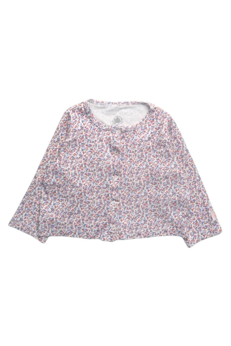 A Multicolour Long Sleeve Shirts from Petit Bateau in size 6-12M for girl. (Front View)