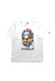 A White Short Sleeve T Shirts from Bape by A Bathing Ape in size 5T for boy. (Front View)