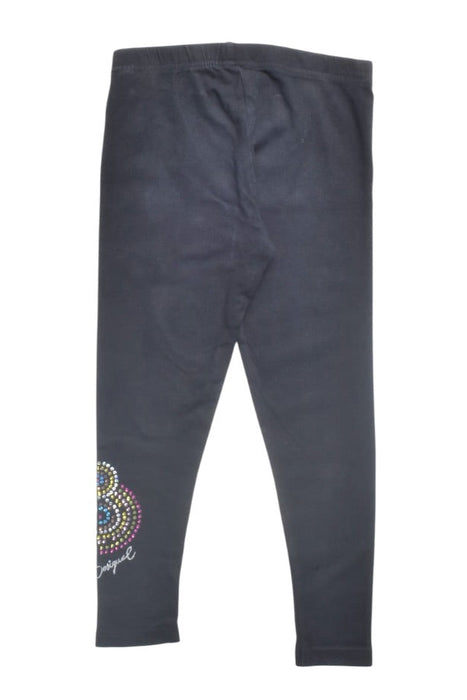 A Black Leggings from Desigual in size 3T for girl. (Back View)
