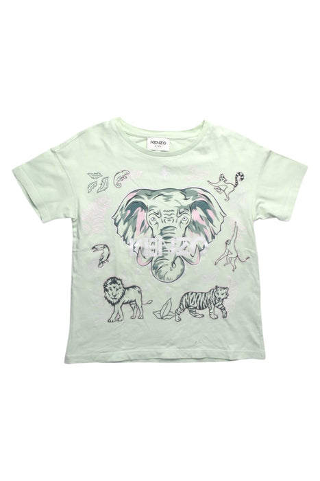 A Green Short Sleeve T Shirts from Kenzo in size 8Y for girl. (Front View)