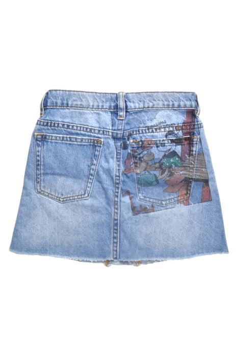 A Blue Short Skirts from Desigual in size 7Y for girl. (Back View)
