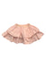 A Peach Tulle Skirts from Gingersnaps in size 3-6M for girl. (Back View)