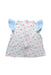 A Blue Sleeveless Tops from Elly in size 8Y for girl. (Back View)