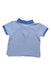 A Blue Short Sleeve Polos from Janie & Jack in size 6-12M for boy. (Back View)