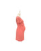 A Pink Short Sleeve Dresses from Mothercot in size Maternity-S for maternity. (Back View)