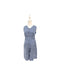 A Blue Sleeveless Rompers from Jump Eat Cry in size Maternity-S for maternity. (Front View)