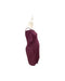 A Burgundy Short Sleeve Dresses from Annee Matthew in size Maternity-XS for maternity. (Back View)