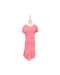A Pink Short Sleeve Dresses from Mothercot in size Maternity-S for maternity. (Front View)