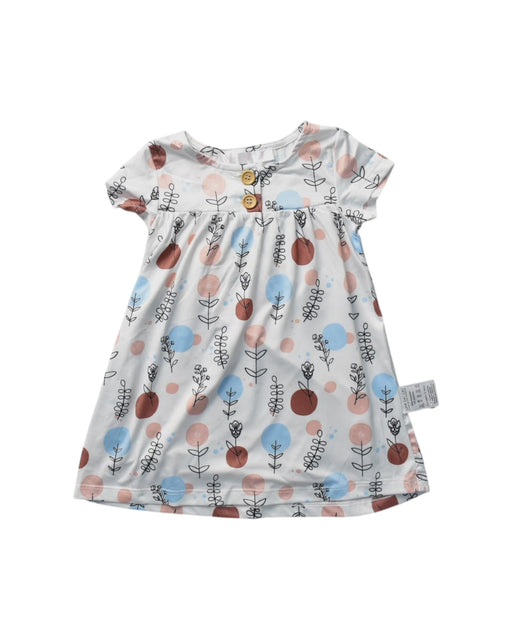 A Multicolour Short Sleeve Dresses from Jump Eat Cry in size 3-6M for girl. (Front View)