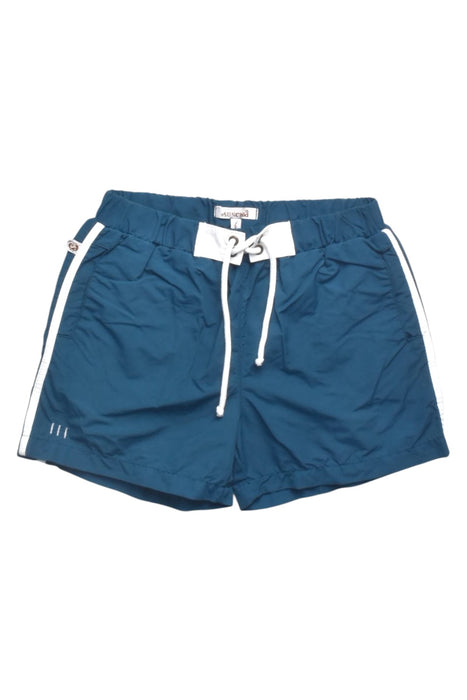 A Blue Swim Shorts from SUN Child in size 6T for boy. (Front View)