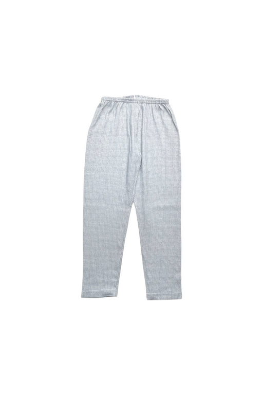 A White Casual Pants from Petit Bateau in size 4T for boy. (Front View)