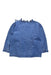 A Blue Long Sleeve Tops from Velveteen in size 5T for girl. (Back View)