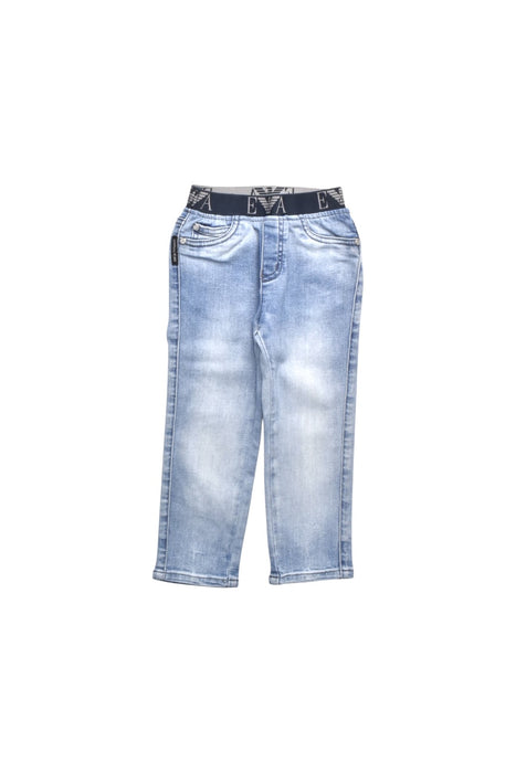 A Blue Jeans from Emporio Armani in size 3T for boy. (Front View)