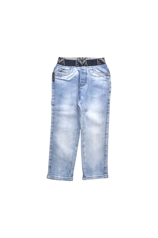 A Blue Jeans from Emporio Armani in size 3T for boy. (Front View)