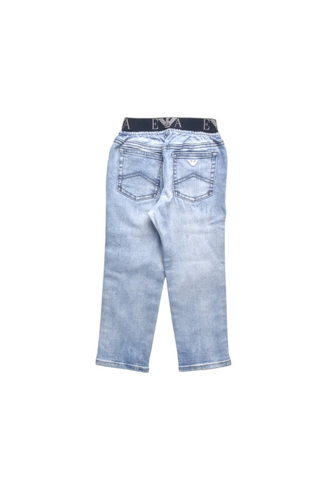 A Blue Jeans from Emporio Armani in size 3T for boy. (Back View)
