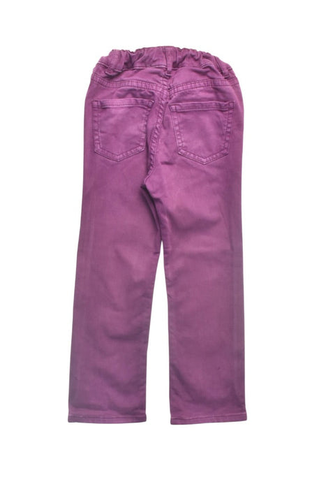 A Purple Jeans from Petit Bateau in size 3T for boy. (Back View)