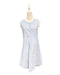 A Blue Sleeveless Dresses from Mothercot in size Maternity-S for maternity. (Front View)