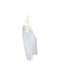 A Blue Sleeveless Dresses from Mothercot in size Maternity-S for maternity. (Back View)