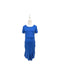 A Blue Short Sleeve Dresses from Mothercot in size Maternity-S for maternity. (Front View)