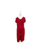 A Red Short Sleeve Jumpsuits from Mothercot in size Maternity-S for maternity. (Front View)