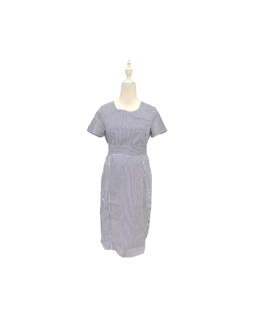 A Blue Short Sleeve Dresses from Dear in size Maternity-S for maternity. (Front View)
