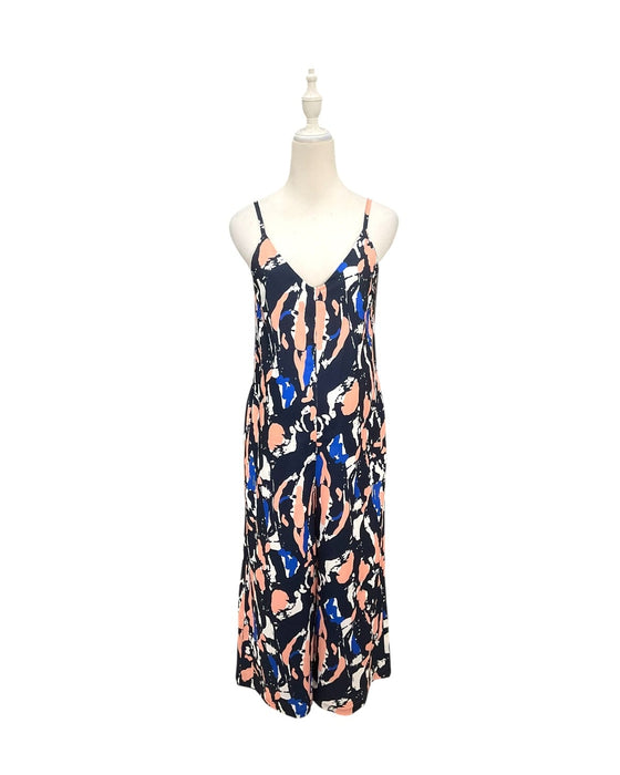 A Multicolour Sleeveless Jumpsuits from Mothercot in size Maternity-S for maternity. (Front View)