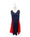 A Navy Sleeveless Dresses from Mothercot in size Maternity-S for maternity. (Front View)
