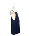 A Navy Sleeveless Dresses from Mothercot in size Maternity-S for maternity. (Back View)