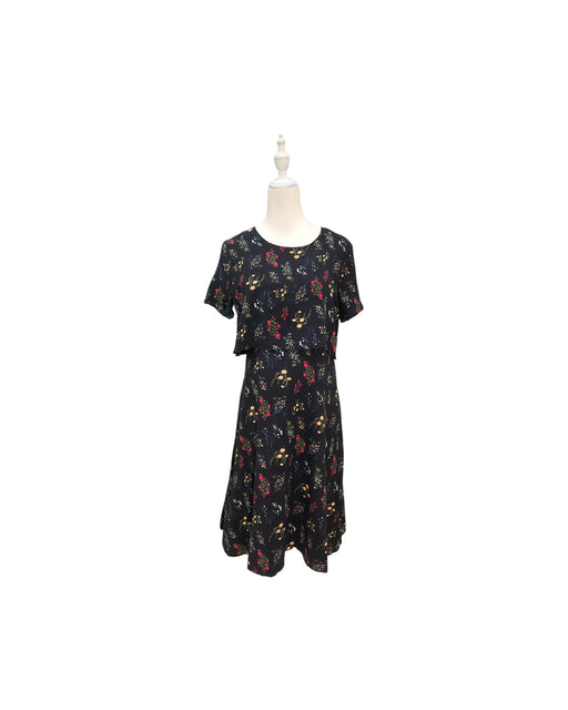 A Black Short Sleeve Dresses from Dear in size Maternity-M for maternity. (Front View)