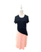 A Navy Short Sleeve Dresses from Mothercot in size Maternity-S for maternity. (Front View)