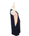 A Navy Sleeveless Dresses from Mothercot in size Maternity-S for maternity. (Back View)