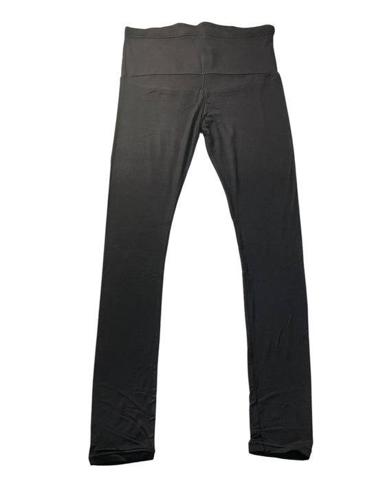 A Black Leggings from Mothercot in size Maternity-S for maternity. (Back View)