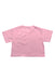 A Pink Short Sleeve T Shirts from United Colors Of Benetton in size 9Y for girl. (Back View)