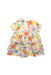 A Multicolour Short Sleeve Dresses from Desigual in size 3T for girl. (Back View)