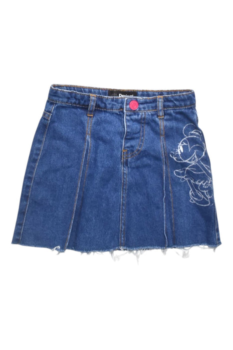 A Blue Short Skirts from Desigual in size 5T for girl. (Front View)