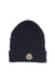 A Navy Beanies from Moncler in size 3-6M for boy. (Front View)