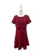 A Burgundy Short Sleeve Dresses from Jump Eat Cry in size Maternity-S for maternity. (Front View)