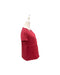 A Red Short Sleeve Tops from Mothercot in size Maternity-S for maternity. (Back View)