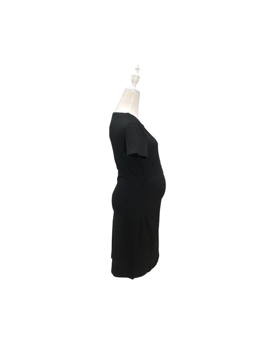 A Black Short Sleeve Dresses from Jump Eat Cry in size Maternity-S for maternity. (Back View)