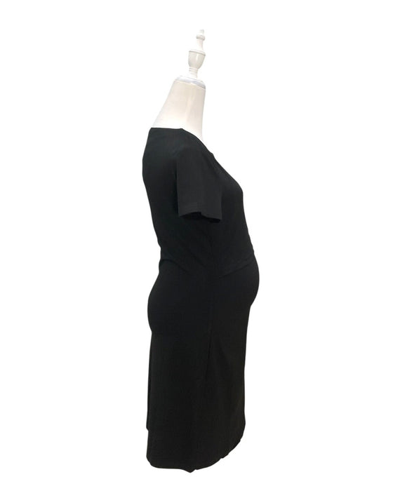 A Black Short Sleeve Dresses from Jump Eat Cry in size Maternity-S for maternity. (Back View)